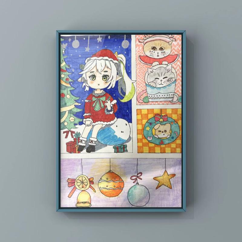 Featured image of post 漫画：圣诞多格漫画